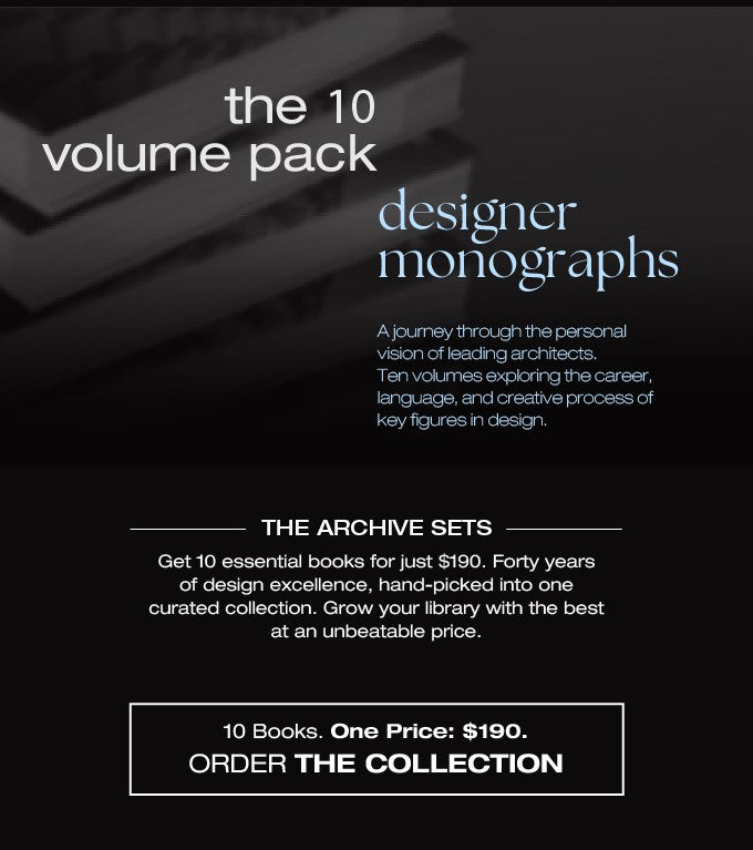 <strong>A Selection  - Designer Monographs  for $190</strong>