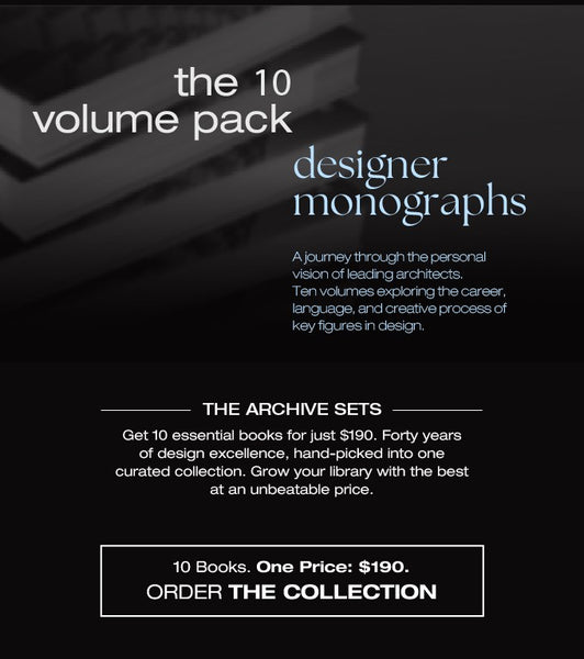 <strong>A Selection  - Designer Monographs  for $190</strong>