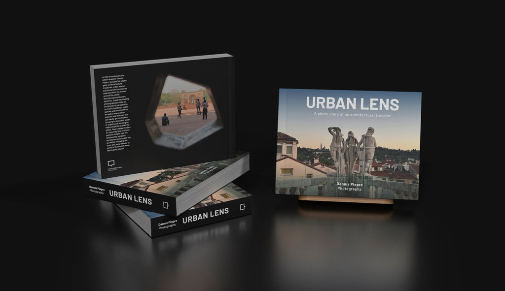 <strong>URBAN LENS </strong> <br> A photo diary of an architectural traveler <br><strong>Dennis Pieprz</strong> Photographs