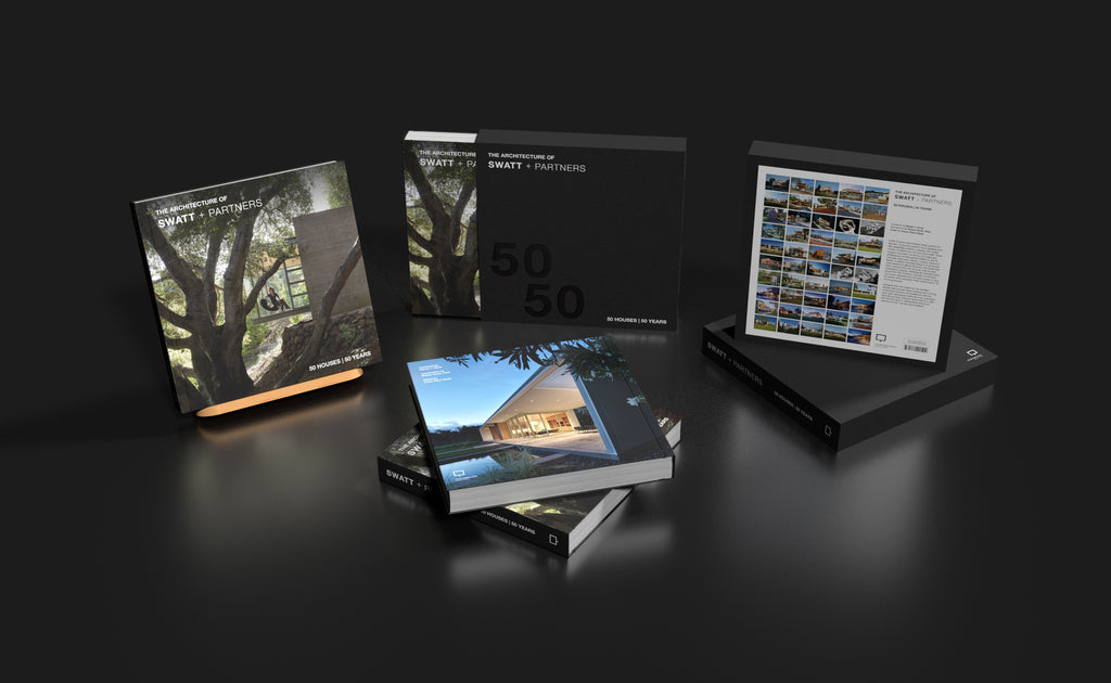 <strong>THE ARCHITECTURE OF SWATT + PARTNERS</strong>  <br>50 HOUSES | 50 YEARS