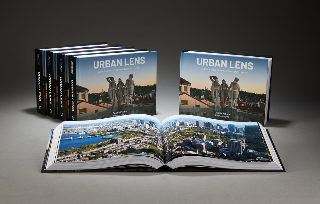 <strong>URBAN LENS </strong> <br> A photo diary of an architectural traveler <br><strong>Dennis Pieprz</strong> Photographs