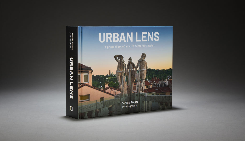 <strong>URBAN LENS </strong> <br> A photo diary of an architectural traveler <br><strong>Dennis Pieprz</strong> Photographs